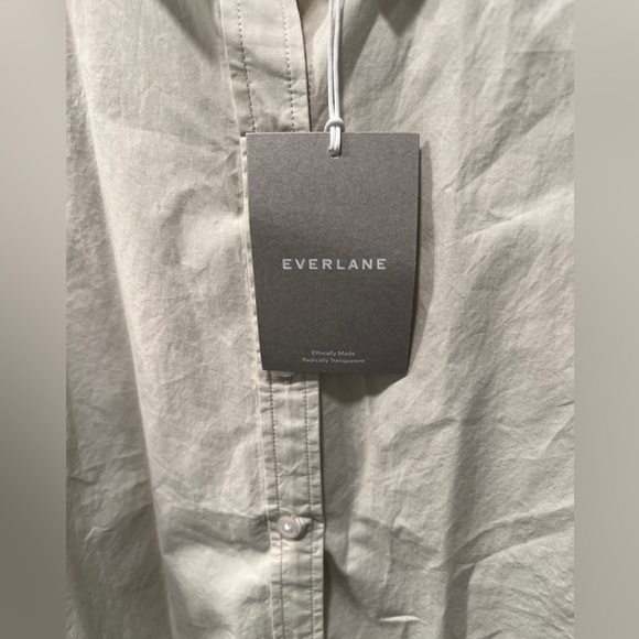 EVERLANE THE ORGANIC COTTON PREP SHIRT, SIZE 6, NWT. - Picture 8 of 13